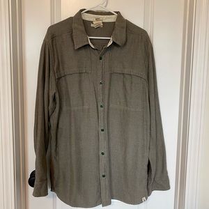 North Face LS Utility Shirt Grey XL
